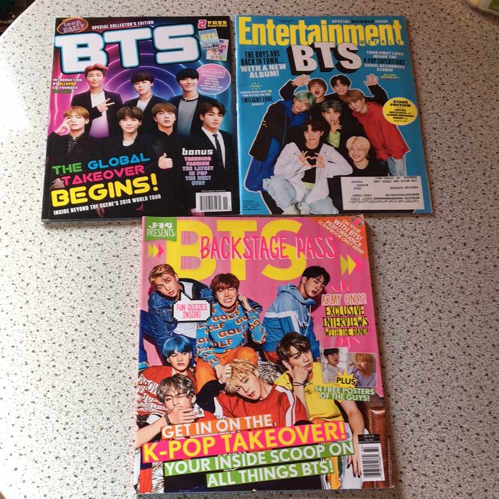 3-BTS Magazines